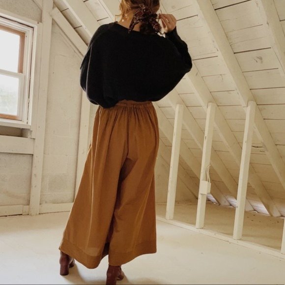 NWT Cotton Wide Leg Fleur Pants - Picture 4 of 6